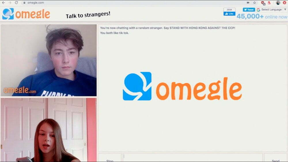 Omegle Talk to Strangers Collage Dorm Party