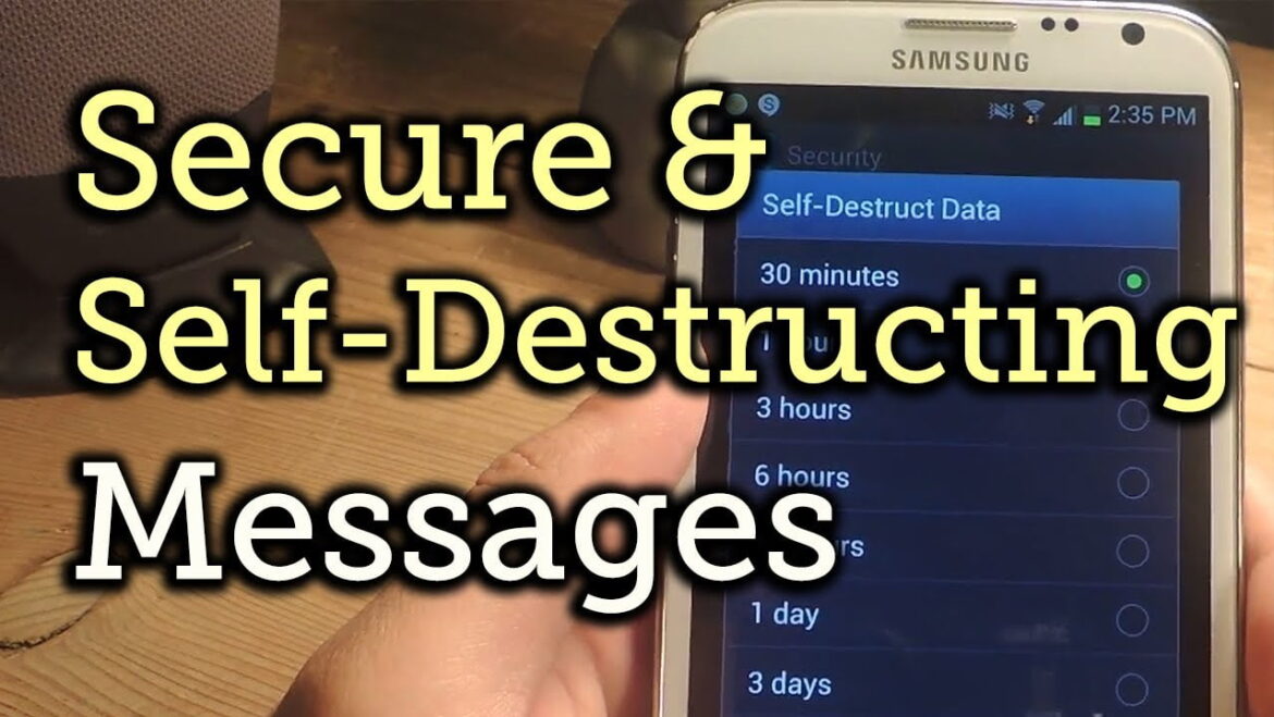 Benefits of Using Self-Destructing Notes App