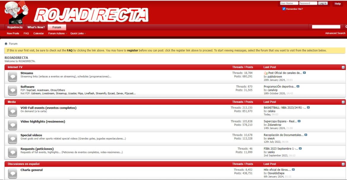 forum roja directa